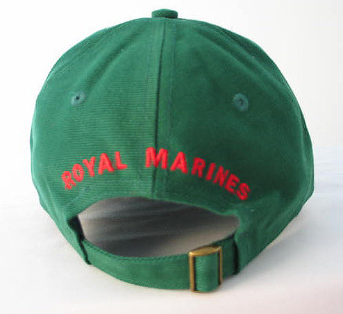 Royal Marines Embroidered Baseball Cap - Green