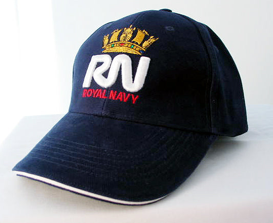 Royal Navy RN Crown Embroidered Baseball Cap